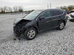 Salvage cars for sale at Barberton, OH auction: 2013 Honda CR-V EXL