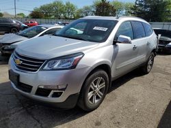 Salvage cars for sale at Moraine, OH auction: 2017 Chevrolet Traverse LT