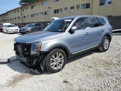 Salvage cars for sale at auction: 2022 KIA Telluride LX