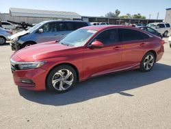 Salvage cars for sale at Fresno, CA auction: 2018 Honda Accord EXL