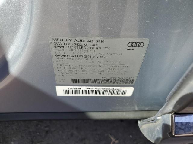 2016 Audi Q5 Premium Plus