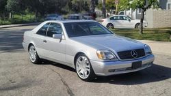 Mercedes-Benz S 600 salvage cars for sale: 1997 Mercedes-Benz S 600