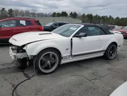 Salvage cars for sale at Exeter, RI auction: 2005 Ford Mustang GT