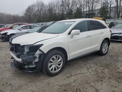 Salvage cars for sale at North Billerica, MA auction: 2017 Acura RDX