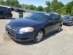 Chevrolet Impala lt salvage cars for sale: 2012 Chevrolet Impala LT