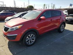 Salvage cars for sale from Copart Wilmington, CA: 2015 KIA Sportage LX