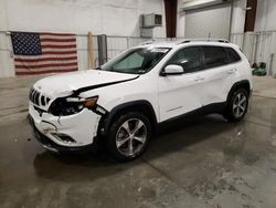 Vehiculos salvage en venta de Copart Avon, MN: 2019 Jeep Cherokee Limited