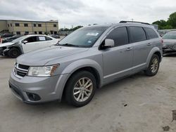 Salvage cars for sale from Copart Wilmer, TX: 2015 Dodge Journey SXT