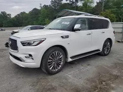 Infiniti Vehiculos salvage en venta: 2018 Infiniti QX80 Base