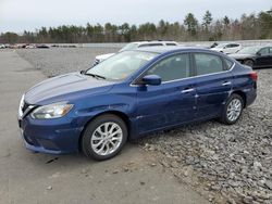 Salvage cars for sale at Windham, ME auction: 2019 Nissan Sentra S