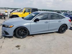 Salvage cars for sale at Grand Prairie, TX auction: 2023 Honda Civic Sport