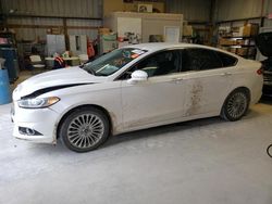 Salvage cars for sale at Rogersville, MO auction: 2016 Ford Fusion Titanium