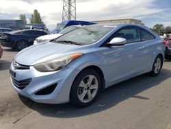 Salvage cars for sale at Hayward, CA auction: 2013 Hyundai Elantra Coupe GS