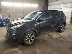 Salvage cars for sale at Angola, NY auction: 2020 KIA Sportage LX