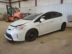 Salvage cars for sale at Lansing, MI auction: 2015 Toyota Prius