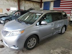 Toyota Sienna XLE salvage cars for sale: 2015 Toyota Sienna XLE