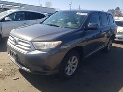 Salvage cars for sale from Copart New Britain, CT: 2011 Toyota Highlander Base