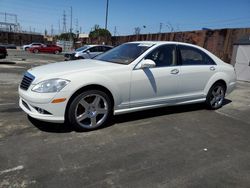 Salvage cars for sale at Wilmington, CA auction: 2007 Mercedes-Benz S 550