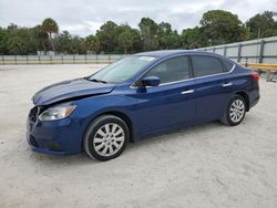 Salvage cars for sale at Fort Pierce, FL auction: 2017 Nissan Sentra S