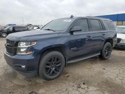 Salvage cars for sale at Woodhaven, MI auction: 2018 Chevrolet Tahoe K1500 LT