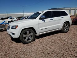 Jeep Grand Cherokee Overland salvage cars for sale: 2014 Jeep Grand Cherokee Overland