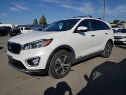 Salvage cars for sale at Hayward, CA auction: 2017 KIA Sorento EX