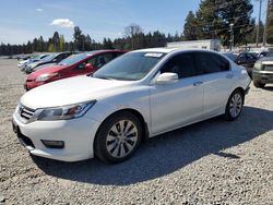 Salvage cars for sale from Copart Graham, WA: 2015 Honda Accord EX