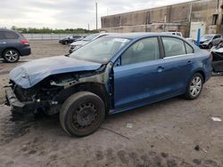 Salvage cars for sale at Fredericksburg, VA auction: 2017 Volkswagen Jetta S