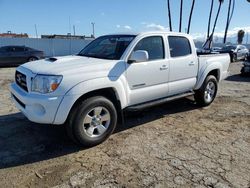 Salvage cars for sale from Copart Van Nuys, CA: 2005 Toyota Tacoma Double Cab Prerunner
