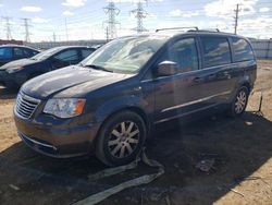 Salvage cars for sale from Copart Elgin, IL: 2016 Chrysler Town & Country Touring
