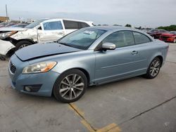 Vehiculos salvage en venta de Copart Grand Prairie, TX: 2012 Volvo C70 T5