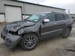 Salvage cars for sale at Leroy, NY auction: 2018 Jeep Grand Cherokee Limited