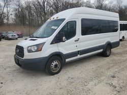 Salvage cars for sale at Northfield, OH auction: 2017 Ford Transit T-350 HD