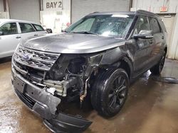 Salvage cars for sale at Elgin, IL auction: 2019 Ford Explorer XLT