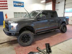 Salvage cars for sale at Angola, NY auction: 2017 Ford F150 Supercrew