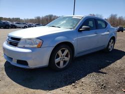 Salvage cars for sale at East Granby, CT auction: 2013 Dodge Avenger SE