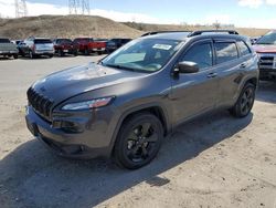 Salvage cars for sale from Copart Littleton, CO: 2015 Jeep Cherokee Latitude
