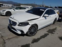 Salvage cars for sale at Sun Valley, CA auction: 2020 Mercedes-Benz C300