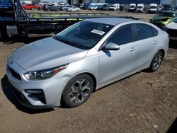 Salvage cars for sale from Copart Woodhaven, MI: 2020 KIA Forte FE