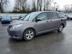 Toyota Sienna LE salvage cars for sale: 2015 Toyota Sienna LE