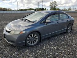 Salvage cars for sale from Copart Portland, OR: 2009 Honda Civic EX