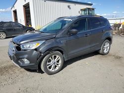 Salvage cars for sale at Airway Heights, WA auction: 2017 Ford Escape SE