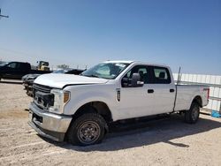 Salvage cars for sale at Andrews, TX auction: 2019 Ford F250 Super Duty