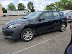 Salvage cars for sale from Copart Moraine, OH: 2012 Mazda 3 I