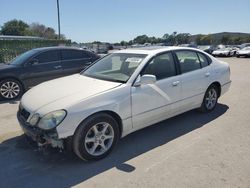 Salvage cars for sale from Copart Orlando, FL: 2001 Lexus GS 300