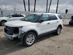 Salvage cars for sale from Copart Van Nuys, CA: 2017 Ford Explorer