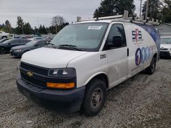 Salvage cars for sale from Copart Graham, WA: 2022 Chevrolet Express G3500