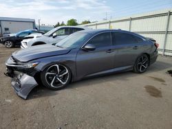 Honda Accord Sport salvage cars for sale: 2019 Honda Accord Sport