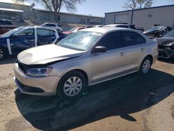Salvage cars for sale from Copart Albuquerque, NM: 2012 Volkswagen Jetta Base