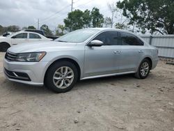 Salvage cars for sale from Copart Riverview, FL: 2016 Volkswagen Passat S